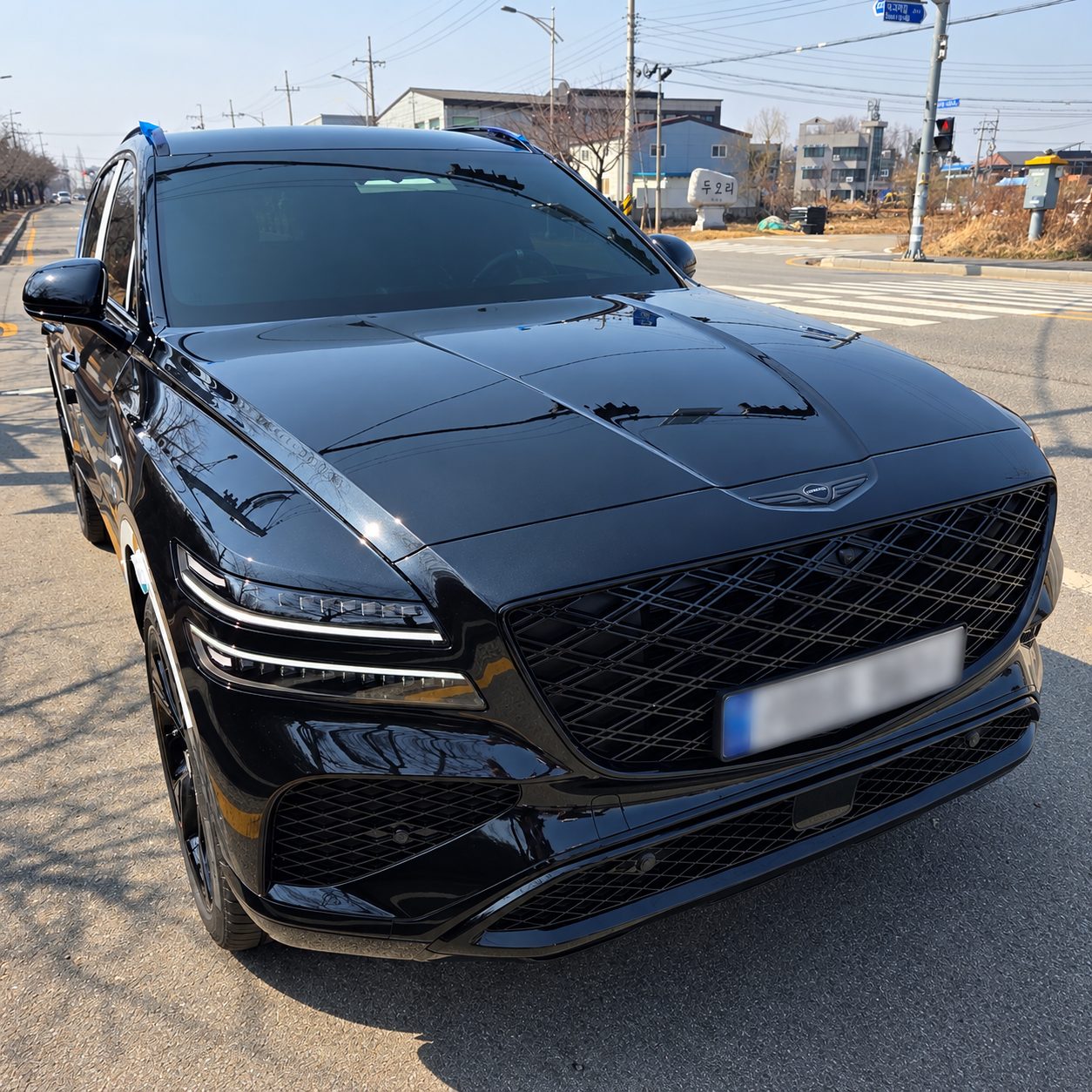 GV80 2.5 AWD BLACK 출고 사진