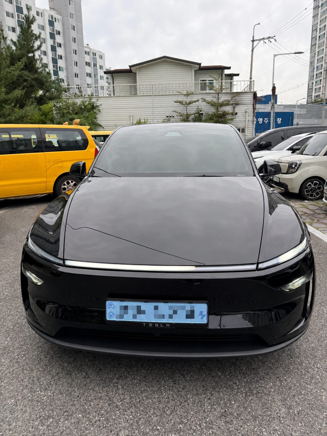 테슬라 모델Y 출고 사진